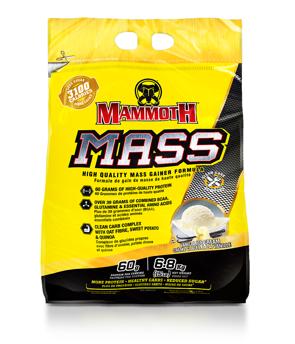 Mammoth Mass Weight Gainer 15LB