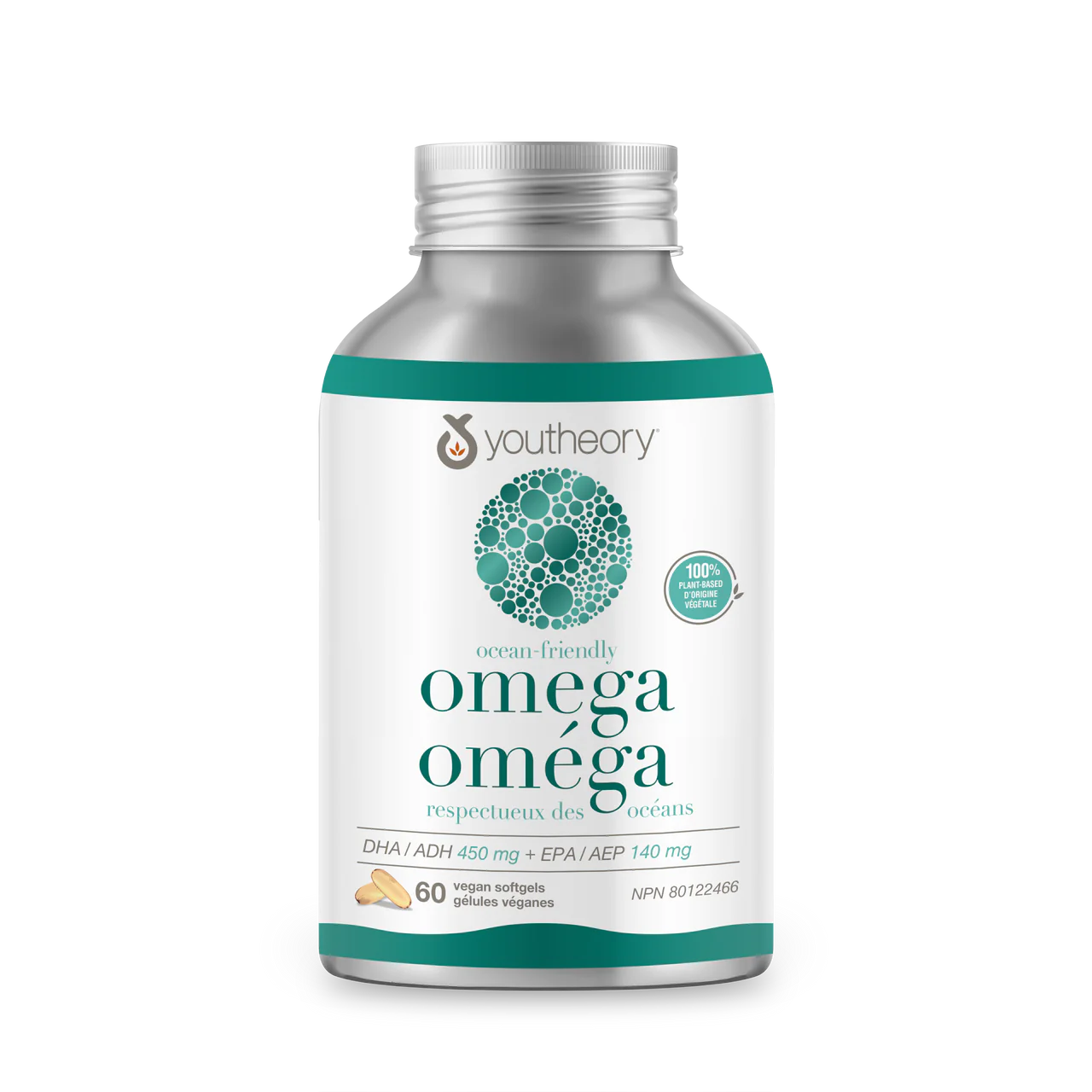 Youtheory Ocean-Friendly Omega (Vegan) 60 Softgels