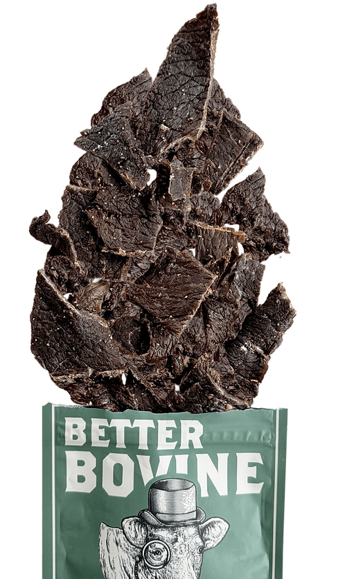 Better Bovine 100% Grass-Fed Beef Jerky 50g