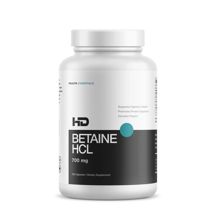 HD Muscle Betaine HCL 180 Capsules