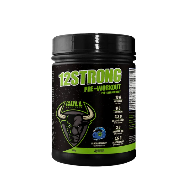 Bull Nutrition 12Strong Pre-Workout 730g