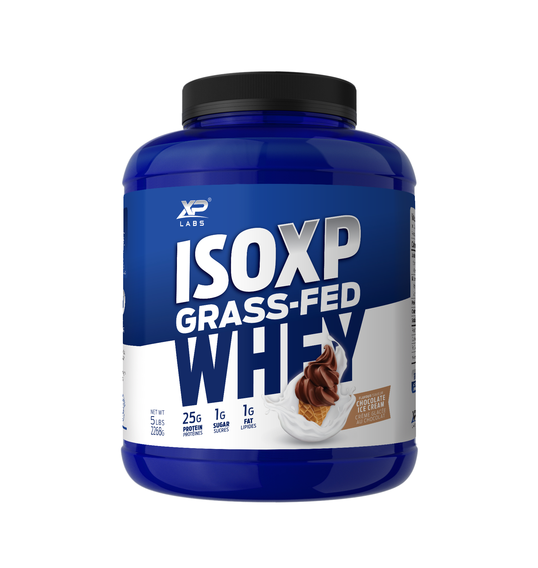 XP Labs ISO XP Grass Fed Whey Protein Isolate 2LB & 2LB