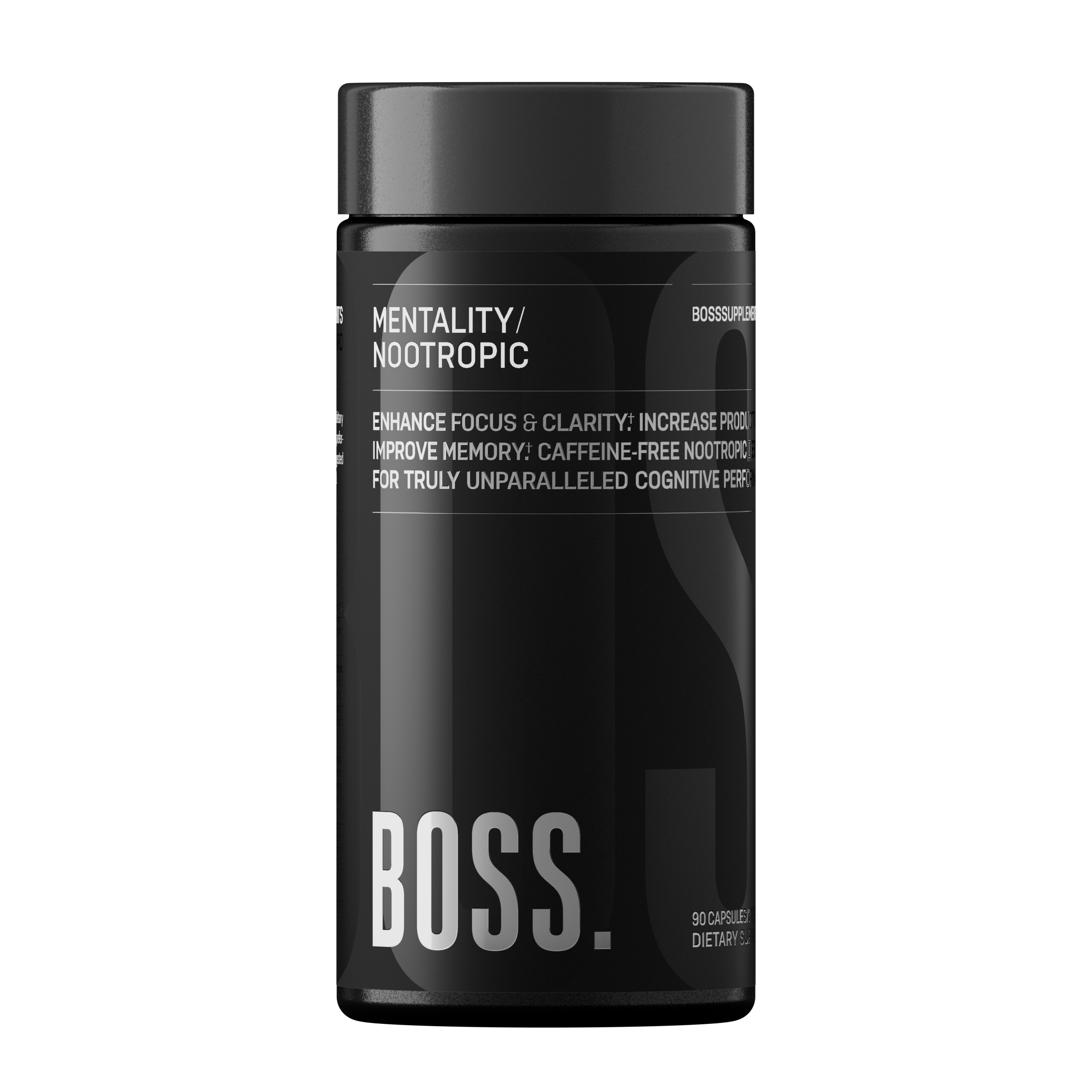 Boss Supplements Mentality Nootropic 90 Capsules