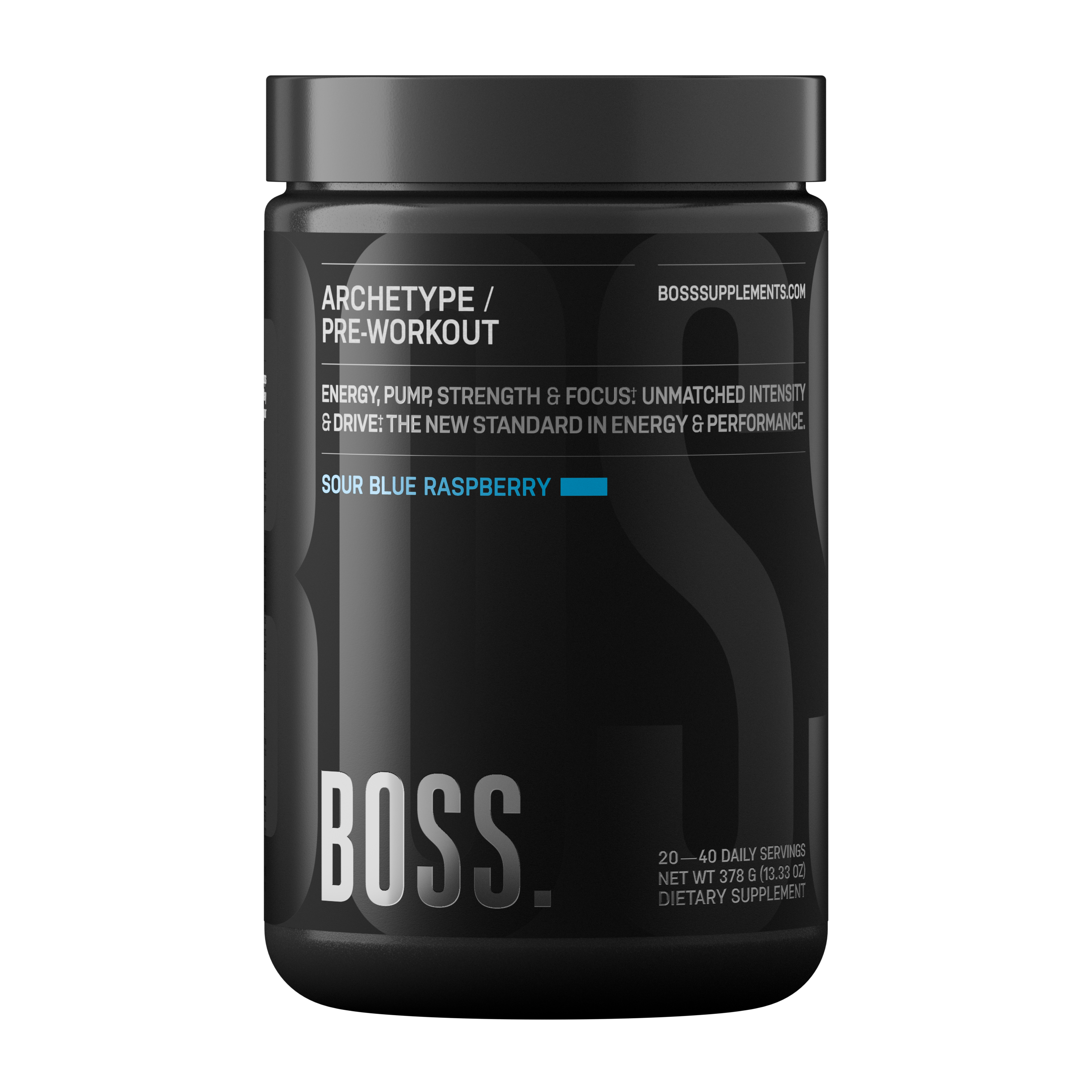 Boss Supplements Archetype Pre-Workout 364g-278g