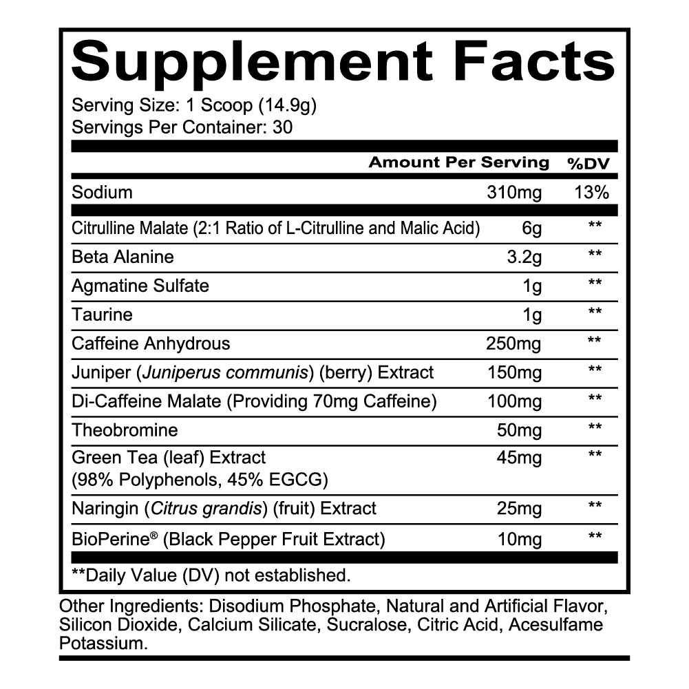 Redcon1 Total War Pre-Workout 30 Servings