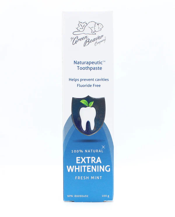 Green Beaver 100% Natural Toothpaste Extra Whitening 100g