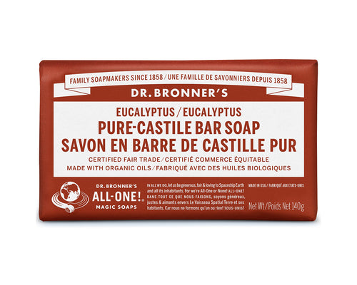 Dr. Bronner's Pure-Castile Bar Soap 140g