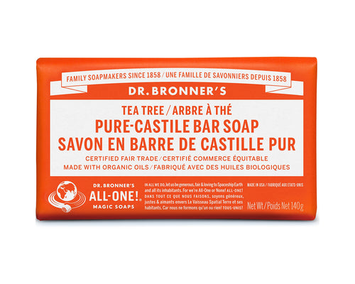 Dr. Bronner's Pure-Castile Bar Soap 140g