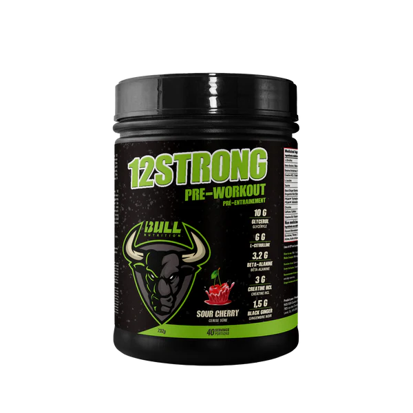 Bull Nutrition 12Strong Pre-Workout 730g