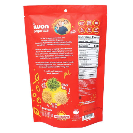 Iwon Organics Protein Crisps 85g